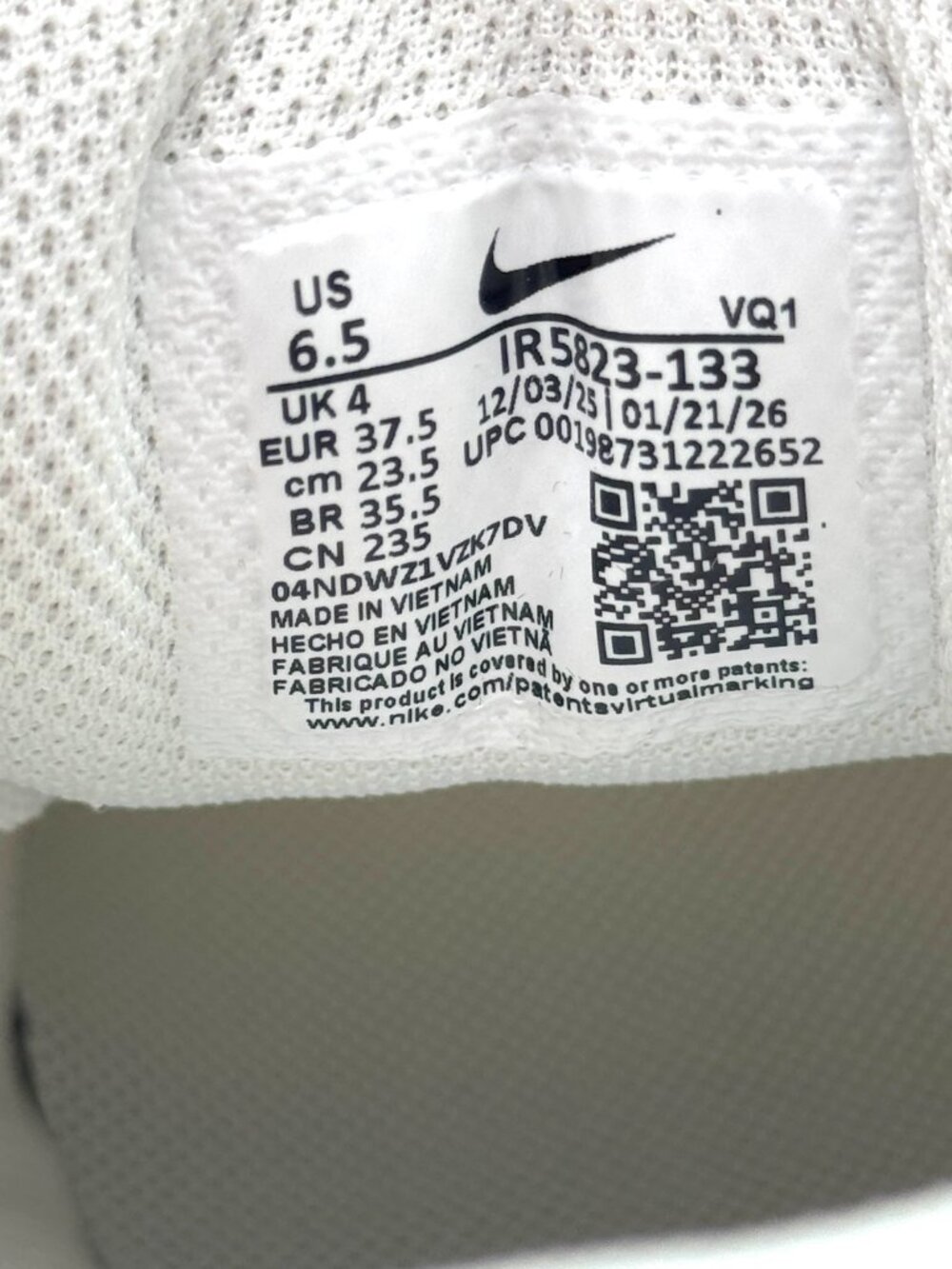 Nike Womens V5 RNR Sueded Leopard Print Shoes Sz 6.5 New IR5823-133 - Picture 5 of 11